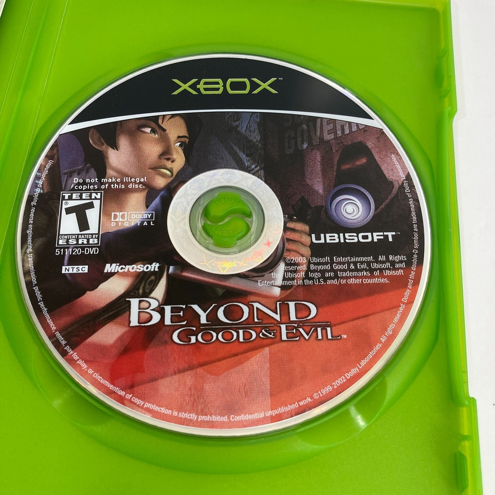 Beyond Good and Evil (Original Xbox) CIB Complete w/ Manual - Tested and Working - Picture 4 of 6